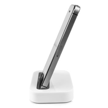 iPhone 5S / 5C / 5 Lightning Charge and Sync Dock - White